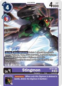 Stingmon (BT20-066 C) [Release Special Booster 2.5]