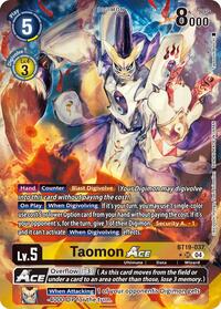 Taomon ACE (Alternate Art) (BT19-037 SR) [Release Special Booster 2.5]