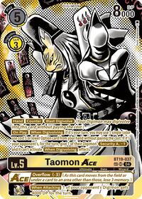 Taomon ACE (Textured) (BT19-037 SR) [Release Special Booster 2.5]