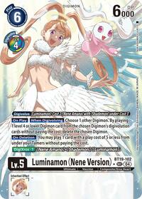 Luminamon (Nene Version) (Alternate Art) (BT19-102 SEC) [Release Special Booster 2.5]
