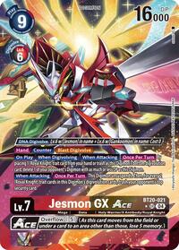 Jesmon GX ACE (Alternate Art) (BT20-021 SR) [Release Special Booster 2.5]