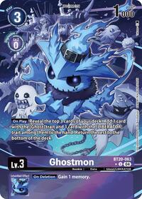 Ghostmon (Alternate Art) (BT20-063 U) [Release Special Booster 2.5]