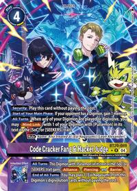 Code Cracker Fang & Hacker Judge (Alternate Art) (BT20-089 R) [Release Special Booster 2.5]