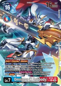 Omnimon (X Antibody) (Alternate Art) (BT20-102 SEC) [Release Special Booster 2.5]