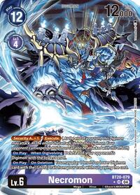 Necromon (Alternate Art) (BT20-079 SR) [Release Special Booster 2.5]