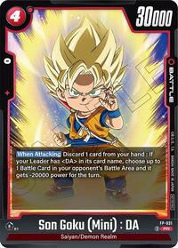 Son Goku (Mini) : DA - FP-031 (FP-031) [Fusion World Promotion Cards and Packs]