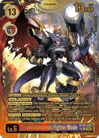 Imperialdramon: Fighter Mode (Textured) (BT20-020 SR) [Release Special Booster 2.5]
