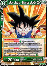 Son Goku, Energy Build-Up (BT27-049) [History of Z]