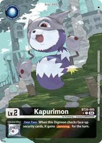 Kapurimon (Release Special Booster 2.5: Box Promotion Pack) (BT20-005 C) [Release Special Booster 2.5]