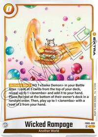 Wicked Rampage (FB05-093) [New Adventure]