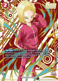 Android 18 - FB01-014 (Alternate Art) (FB01-014) [Awakened Pulse Alternate Art Reprints]