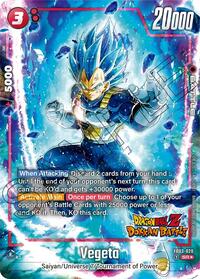 Vegeta - FB03-020 (Dragon Ball Z Dokkan Battle Alternate Art) (FB03-020) [Raging Roar Alternate Art Reprints]
