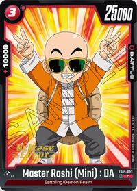 Master Roshi (Mini) : DA (FB05-003) [New Adventure Release Event Cards]