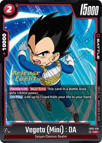 Vegeta (Mini) : DA (FB05-018) [New Adventure Release Event Cards]