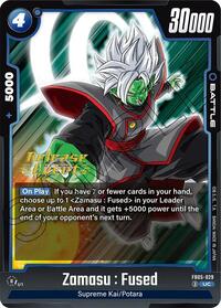 Zamasu : Fused (FB05-029) [New Adventure Release Event Cards]