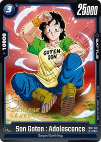 Son Goten : Adolescence (FB05-032) [New Adventure Release Event Cards]