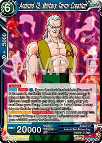 Android 13, Military Terror Creation (BT27-034) [History of Z]
