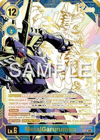 MetalGarurumon (Rare Pull) (BT15-101 SEC) [Release Special Booster 2.5]