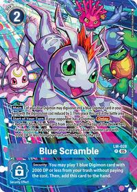 Blue Scramble (Alternate Art) (LM-028 P) [Starter Deck 20: Protector of Light]