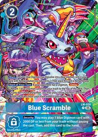 Blue Scramble (Alternate Art) (LM-028 P) [Starter Deck 21: Hero of Hope]