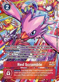Red Scramble (Alternate Art) (LM-027 P) [Starter Deck 21: Hero of Hope]