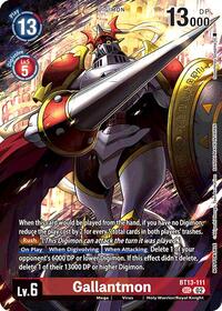 Gallantmon (Limited Card Pack) (BT13-111 SEC) [World Convergence]