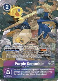 Purple Scramble (Alternate Art) (LM-032 P) [Starter Deck 20: Protector of Light]