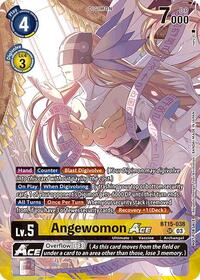 Angewomon ACE (Limited Card Pack) (BT15-038 SR) [World Convergence]