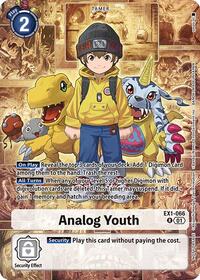 Analog Youth (Limited Card Pack) (EX1-066 R) [World Convergence]