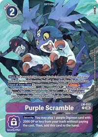 Purple Scramble (Alternate Art) (LM-032 P) [Starter Deck 21: Hero of Hope]