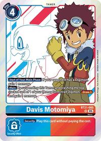 Davis Motomiya (BT21-085 SR) [World Convergence]