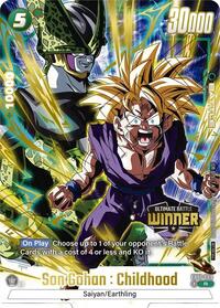 Son Gohan : Childhood - FB01-089 (Ultimate Battle Winner) (FB01-089) [Tournament and Championship Promos]