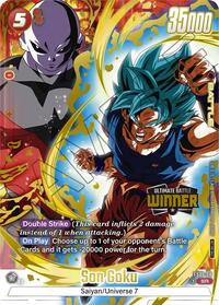 Son Goku - FS01-08 (Ultimate Battle Winner) (FS01-08) [Tournament and Championship Promos]