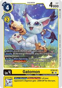 Gatomon (ST20-05 C) [Starter Deck 20: Protector of Light]