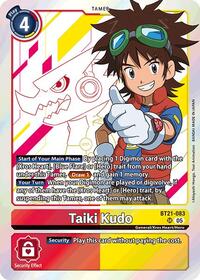 Taiki Kudo (BT21-083 SR) [World Convergence]