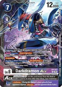 Darkdramon ACE (Limited Card Pack) (LM-043 P) [World Convergence]
