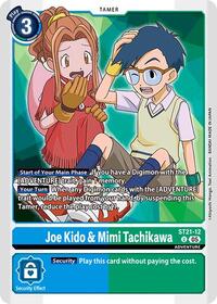 Joe Kido & Mimi Tachikawa (ST21-12 U) [Starter Deck 21: Hero of Hope]