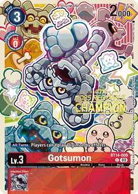 Gotsumon (2025 Regionals Champion) (BT14-009 C) [Blast Ace]