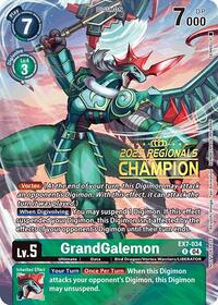 GrandGalemon (2025 Regionals Champion) (EX7-034 R) [Digimon LIBERATOR]