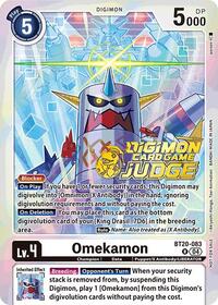 Omekamon (Judge Pack 2025 Wave 1) (BT20-083 R) [Release Special Booster 2.5]