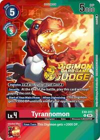 Tyrannomon (Judge Pack 2025 Wave 1) (EX8-011 R) [Chain of Liberation]