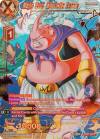 Majin Buu, Climactic Battle (Gold-Stamped) (BT27-004) [History of Z]