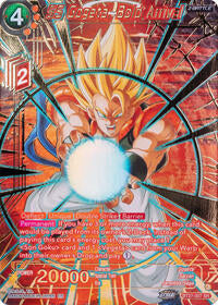 SS Gogeta, Bold Arrival (Gold-Stamped) (BT27-007) [History of Z]