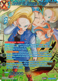 Android 18, Unknown Threat (Gold-Stamped) (BT27-028) [History of Z]