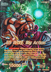 Broly // SS Broly, Big Action (SLR) (BT27-066) [History of Z]