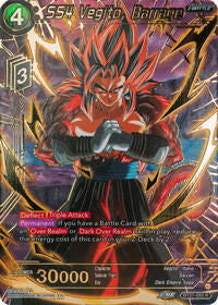 SS4 Vegito, Barrage (Gold-Stamped) (BT27-093) [History of Z]
