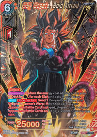 SS4 Gogeta, Bold Arrival (Gold-Stamped) (BT27-123) [History of Z]
