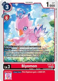 Biyomon (ST20-02 U) [Starter Deck 20: Protector of Light]