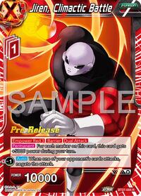 Jiren, Climactic Battle (BT27-005) [History of Z Pre-Release Cards]