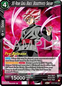 SS Rose Goku Black, Bloodthisty Saiyan (BT27-098) [History of Z Pre-Release Cards]